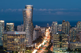 Mississauga skyline, image courtesy of the City of Mississauga.